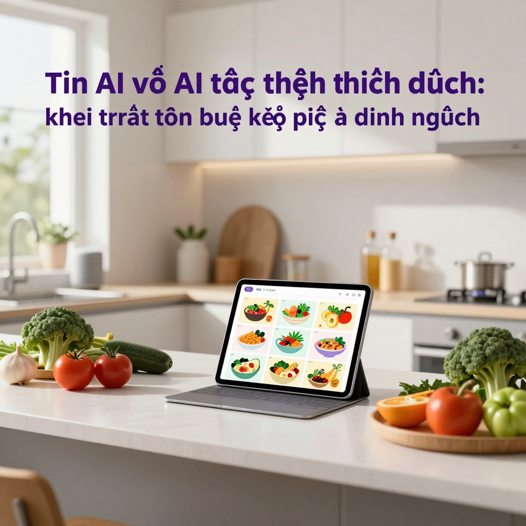 Tin AI về AI tạo kế hoạch thực đơn: khi thuật toán hiểu khẩu vị và dinh dưỡng