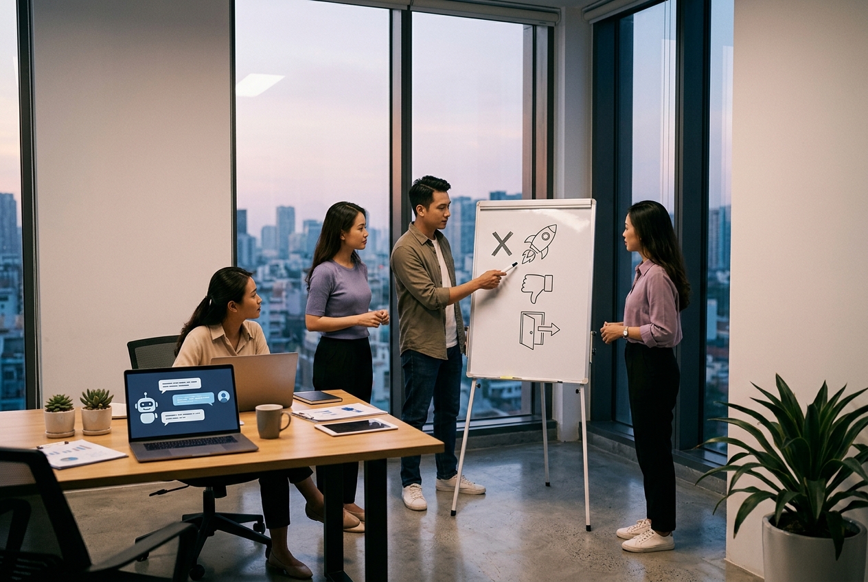 Khởi nghiệp cùng AI: Xây 'lối thoát khẩn cấp' để thất bại sớm mà không mất nhiều