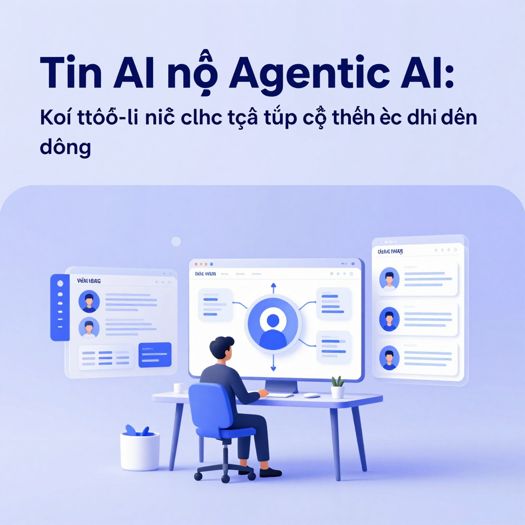 Tin AI về Agentic AI: Khi trợ lý số học cách tự lên kế hoạch và hành động